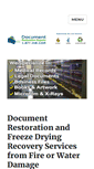 Mobile Screenshot of documentrestorationexperts.com